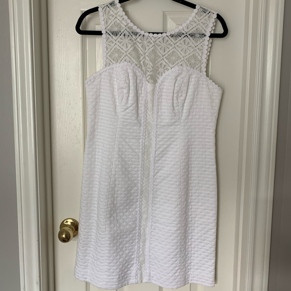EUC size 6 White Sofia Lilly Pulitzer Shift